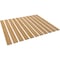 Ekena Millwork 48H x 1/4T Adjustable Wood Slat Wall Panel Kit w/ 4W Slats, Maple contains 11 Slats SWW55X48X0250MA - alternate 6